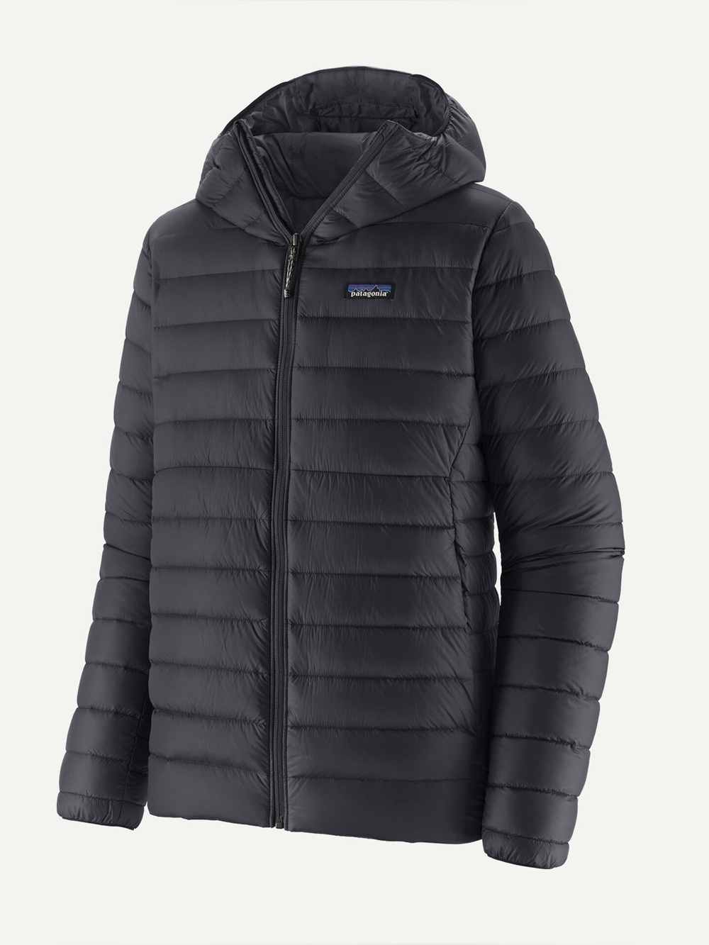 Patagonia Black Hooded Puffer Jacket